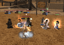 a group of people are playing a game and one of them is named jerry zhou