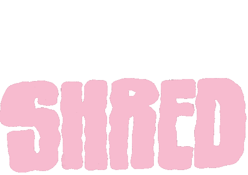 Shred Skate Sticker - Shred Skate Cool Stickers