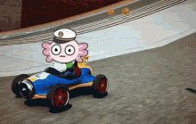 Axolittles Mario Kart GIF - Axolittles Mario Kart Luigi Death Stare GIFs