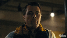 a man in a fallout jacket says " yes "