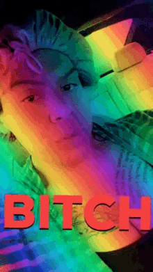 Bitch Rainbow GIF - Bitch Rainbow Juicy GIFs