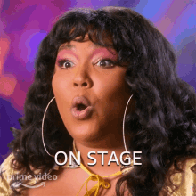 On Stage Lizzo GIF - On Stage Lizzo Lizzos Watch Out For The Big Grrrls GIFs