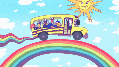 Vacation School GIF - Vacation School Bus - Discover & Share GIFs