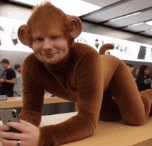 Cute Ed Sheeran GIF - Cute Ed Sheeran Monkey GIFs