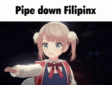 Settle Down Pipe Down GIF - Settle Down Pipe Down Pinoy GIFs