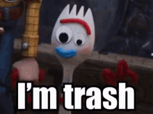 Im Trash Toy Story GIF - Im Trash Toy Story Cute GIFs