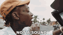 Not A Sound Wiz Khalifa GIF - Not A Sound Wiz Khalifa Pull Up Song GIFs