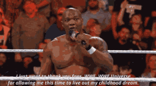 Shelton Benjamin I Just Want To Thank You GIF - Shelton Benjamin I Just Want To Thank You Thank You Fans GIFs