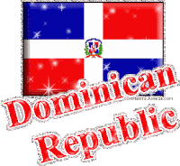 Dominican Independence Dominican Republic Sticker - Dominican Independence Dominican Republic Glitter Stickers