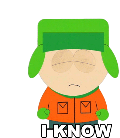 I Know Kyle Broflovski Sticker - I Know Kyle Broflovski South Park Stickers