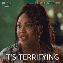 Its Terrifying Camille Parks GIF - Its Terrifying Camille Parks Meagan Good GIFs