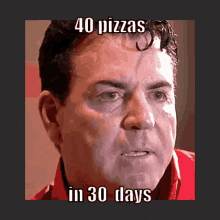 40pizzas in30days papa john papa johns spinning 40pizza