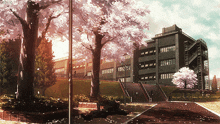 Anime High School GIF - Anime High School Scenery GIFs