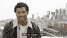 what i love most about seattle is the vision of seattle seattle view ambiance russell wilson