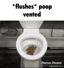 Flushes Poop Vented Flushes GIF - Flushes Poop Vented Flushes Flushing GIFs