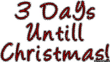 Christmas Countdown 3days Until Christmas Sticker - Christmas Countdown 3days Until Christmas Stickers