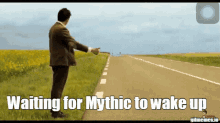 Waiting Mythic GIF - Waiting Mythic Mr Bean GIFs