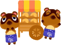 Animal Crossing Fortune Cookie Sticker