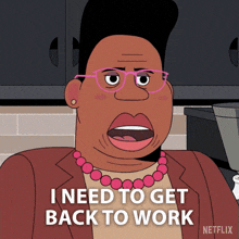 I Need To Get Back To Work Donna GIF - I Need To Get Back To Work Donna Carol & The End Of The World GIFs
