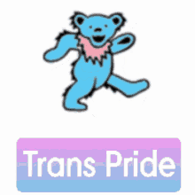 Grateful Dead Dancing Bears Trans Flag Trans Pride GIF