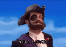 lazy town pirate youre a pirate robby rotten
