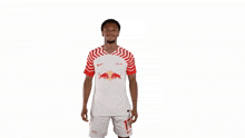 flexing my jersey lo%C3%AFs openda rb leipzig look at what i%27m wearing behind me