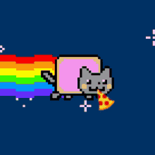 Nyan Cat Pizza Nyan GIF - Nyan Cat Pizza Nyan Cat Nyan GIFs