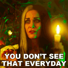 You Dont See That Everyday Lily Munster GIF - You Dont See That Everyday Lily Munster Sheri Moon Zombie GIFs