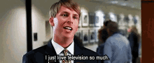 My Love Is Tv GIF - Forever Alone 30rock Kenneth GIFs