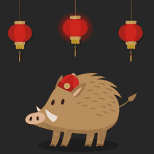 Year Of The Pig Lunar New Year GIF - Year Of The Pig Lunar New Year Chinese New Year GIFs