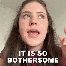 It Is So Bothersome To Me Gigi Robinson GIF - It Is So Bothersome To Me Gigi Robinson It'S Such A Hassle GIFs