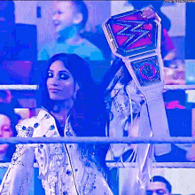 Sasha Banks Raw Womens Champion GIF - Sasha Banks Raw Womens Champion Entrance GIFs