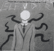 Slender Man Stickers 