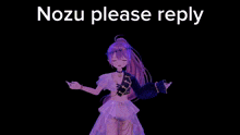 Nozu Nozu Please GIF - Nozu Nozu Please Nozu Please Reply GIFs