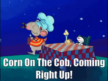 Toopy And Binoo Corn On The Cob GIF - Toopy And Binoo Corn On The Cob Toopy GIFs
