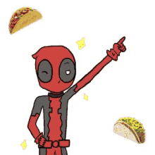 Tacos Deadpool GIF - Tacos Deadpool GIFs