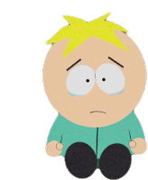 Crying Butter Stotch Sticker - Crying Butter Stotch South Park Stickers