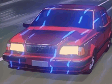 Vaporwave Car GIF - Vaporwave Car Cartoon GIFs