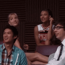 Santana Artie Brittany And Mike Disgusted GIF