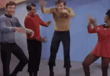 Mr. Chekov Dancing - Star Trek GIF - Star Trek Dance Dancing GIFs