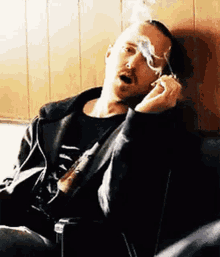 Jesse Pinkman GIF - Jesse Pinkman Smoking Images GIFs