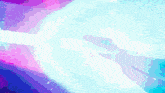 a purple and blue background with a white light