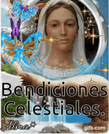 Bendiciones Celestiales GIF - Bendiciones Celestiales Virgen Maria GIFs