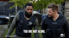 You Are Not Alone Kevin Atwater GIF - You Are Not Alone Kevin Atwater Adam Ruzek GIFs