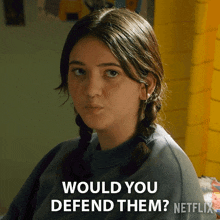 Would You Defend Them Hayley Haller GIF - Would You Defend Them Hayley Haller The Lincoln Lawyer GIFs