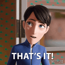 Thats It Jim Lake Jr GIF - Thats It Jim Lake Jr Trollhunters Tales Of Arcadia GIFs