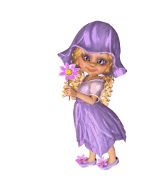 b%C3%A9bik man%C3%B3k t%C3%BCnd%C3%A9rek purple dress smile flower girl