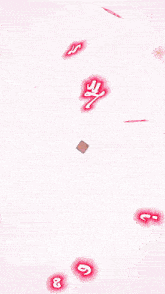 a picture of a woman surrounded by pink flowers and the letter l