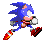 Sonic Run Sticker