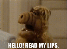 Alf Hello GIF - Alf Hello Read My Lips GIFs